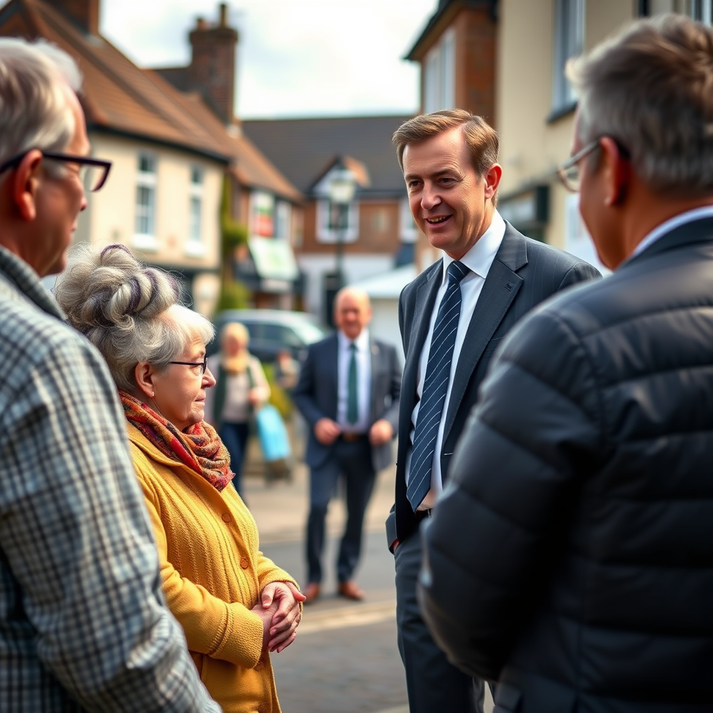 Reform UK leader Nigel Farage visits Crowborough - live updates